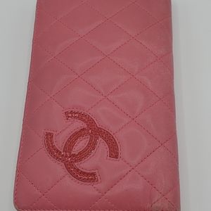 Chanel Cambon Pink Wallet